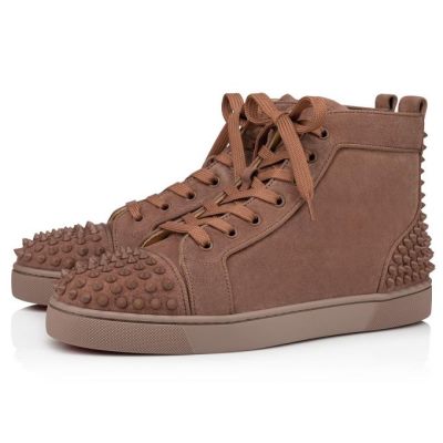 Zapatillas Lou Spikes 2 Christian Louboutin Hombre - Marrom - 3205123CM53